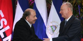 Presidente de Nicaragua, Daniel Ortega, se reúne con secretario del Consejo de Seguridad de Rusia
