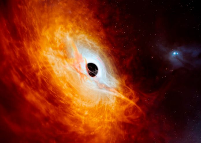 Descubren un agujero negro que absorbe un Sol cada día