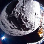 Sonda Odysseus envía sus primeras imágenes de la Luna