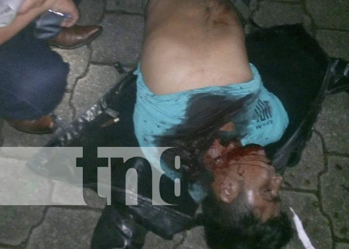 Foto: Violenta agresión en el departamento de Jinotega: Hombre es atacado con arma blanca/TN8