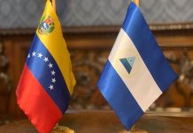 Nicaragua muestra su respaldo a Venezuela ante las injerencia de Estados Unidos