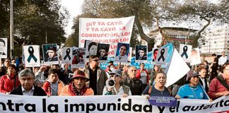 Foto: Enfrentamiento político en Perú /cortesía
