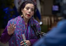 Mensaje de la vicepresidenta de Nicaragua a las heroicas mujeres de Nicaragua