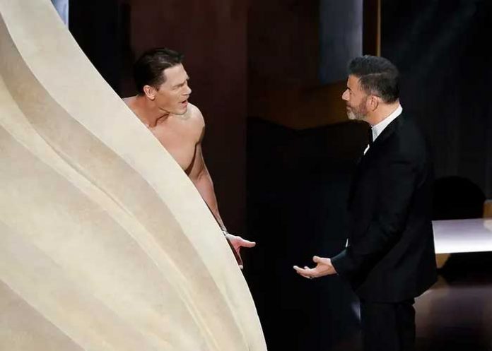 Revolución en la gala de los Oscar: La verdad sobre el desnudo de John Cena