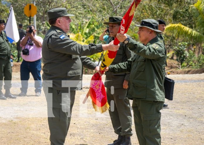 Ejército de Nicaragua realiza traspaso de mando en el Batallón Ecológico Bosawás