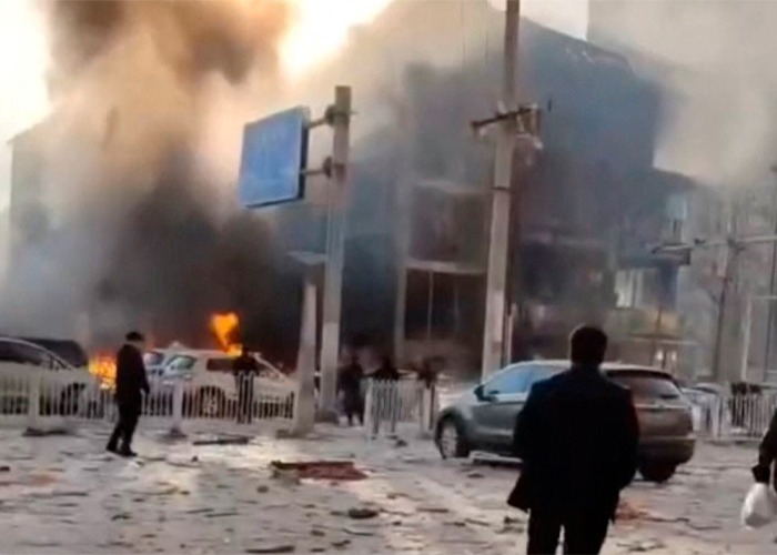Foto: Explosión sacude restaurante en China /cortesía 