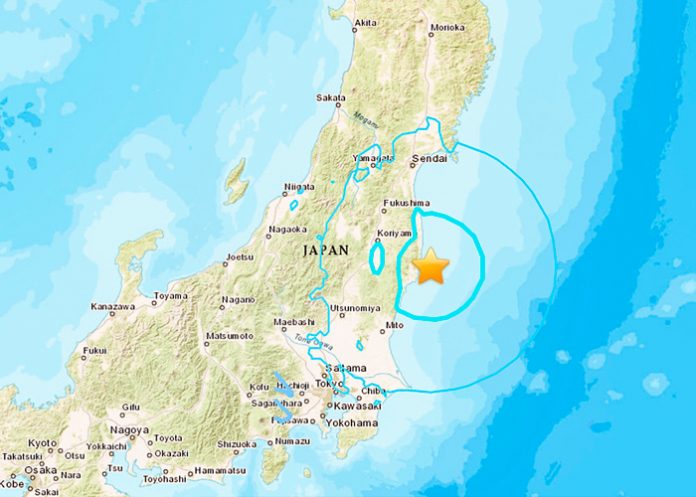Terremoto sacude Fukushima