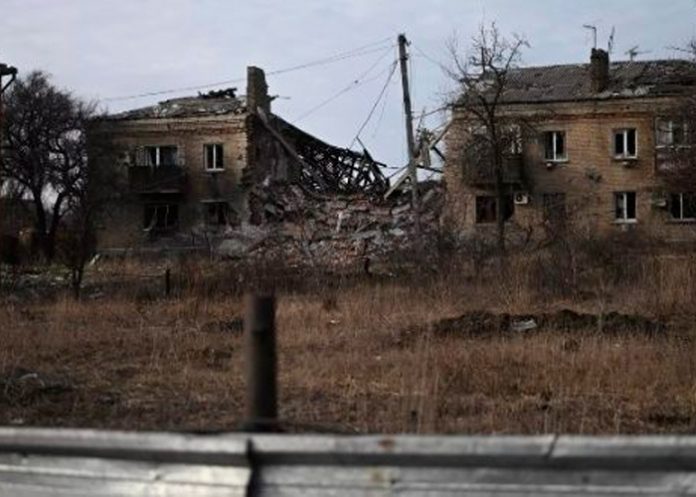 Foto: Ataque mortal en Donetsk /cortesía