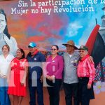 Foto: CNU y UNA reinauguran mural en homenaje a la Miliciana de Waswalito / TN8