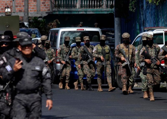 Foto: Despliegue masivo en El Salvador: 6.000 efectivos contra grupos pandilleros / Cortesía