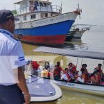 MTI y Fuerza Naval de Nicaragua garantizan seguridad en transporte acuático del Caribe Sur