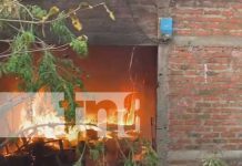 Una persona muere calcinada tras voraz incendio en una vivienda de Estelí