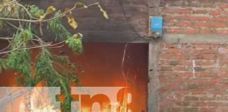 Una persona muere calcinada tras voraz incendio en una vivienda de Estelí