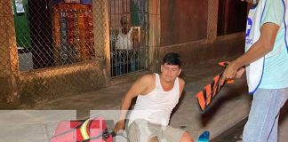 Choque entre motocicletas en Juigalpa deja conductores lesionados