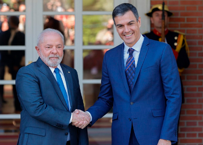 Foto: Presidente de España de visita en Brasil /cortesía 