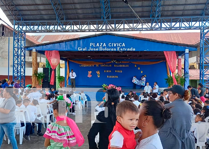 Foto: Niños de Nandaime inspirando salud /cortesía 