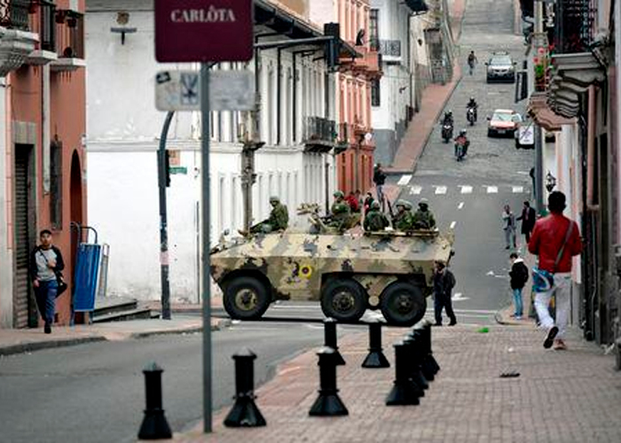 Foto: Conflicto interno en Ecuador /cortesía 