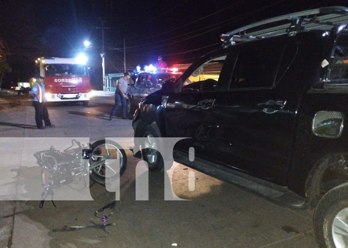 Foto:Accidente de tránsito en Río Blanco deja jóvenes en el Hospital/TN8