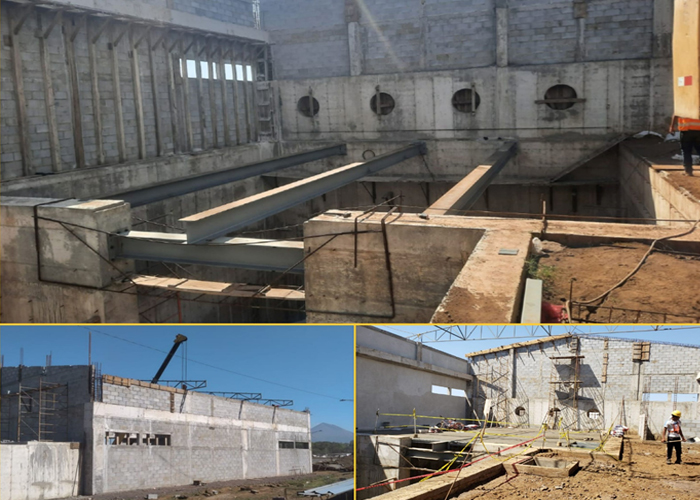 Foto: Gobierno construye la Planta de Tratamiento de Aguas Residuales en Chinandega/Cortesía 