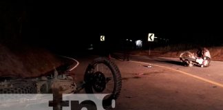 Foto: Fatal choque en Nueva Segovia /cortesía