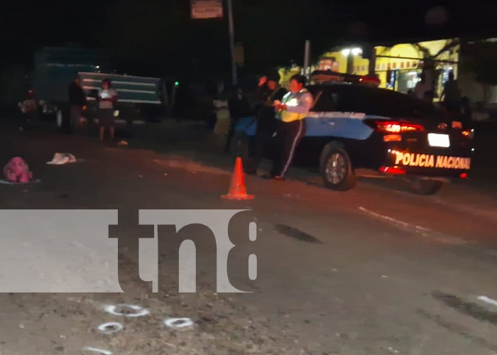 Foto: Una mujer muere atropellada al intentar cruzar la carretera entre Sebaco y Matagalpa/TN8