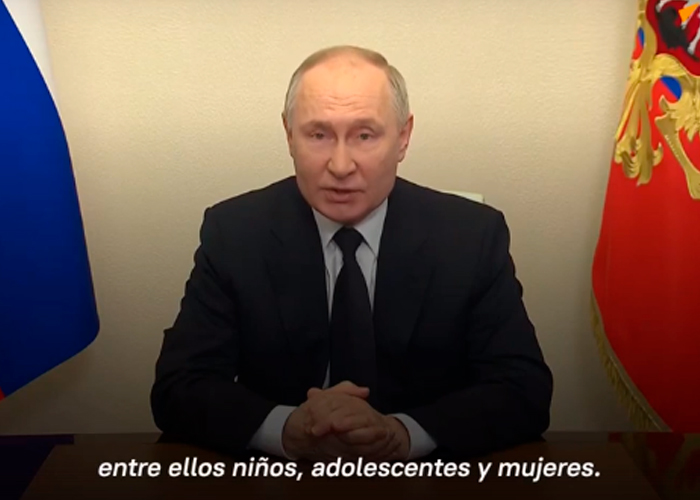 Foto:Putin promete a los terroristas un castigo inevitable/Cortesía