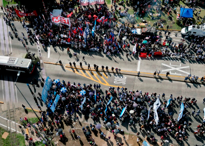 Foto: Protestas en Argentina conllevan al paro nacional /cortesía 