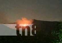 Desinformación en redes alarma a la población tras incendio en las laderas del Volcán Masaya