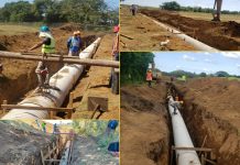 Foto: Gobierno construye la Planta de Tratamiento de Aguas Residuales en Chinandega/Cortesía