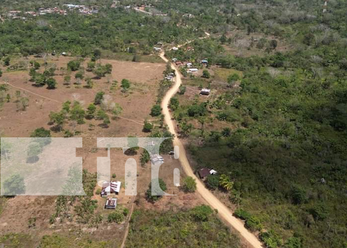 1.5 km de camino productivo inaugurado en Sahsa por la alcaldía de Puerto Cabezas