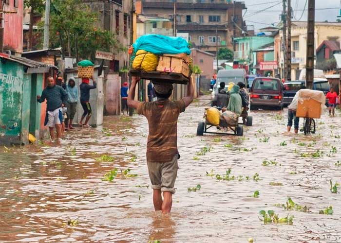 Once muertos tras paso de ciclón por Madagascar