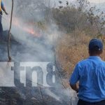 Foto: Aumento preocupante de incendios forestales en Boaco y Teustepe/TN8