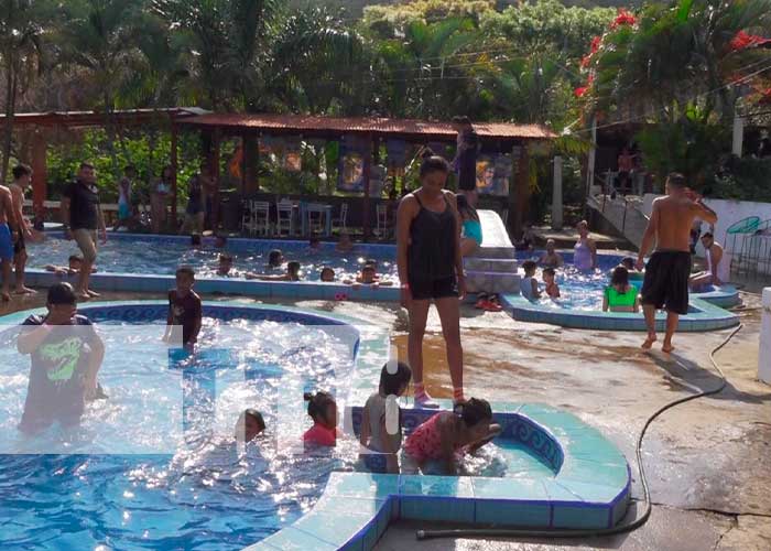Familias matagalpinas disfrutan de los lugares turísticos en Semana Santa