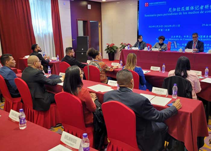 25 Comunicadores Nicaragüenses participan en importante Seminario en China