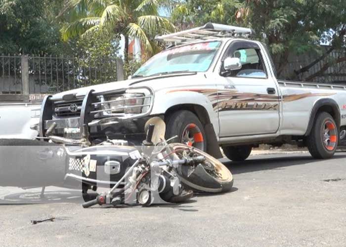 Foto: Accidente de tránsito en Managua, Nicaragua / TN8