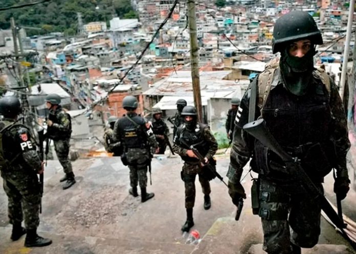 15 criminales detenidos en Brasil