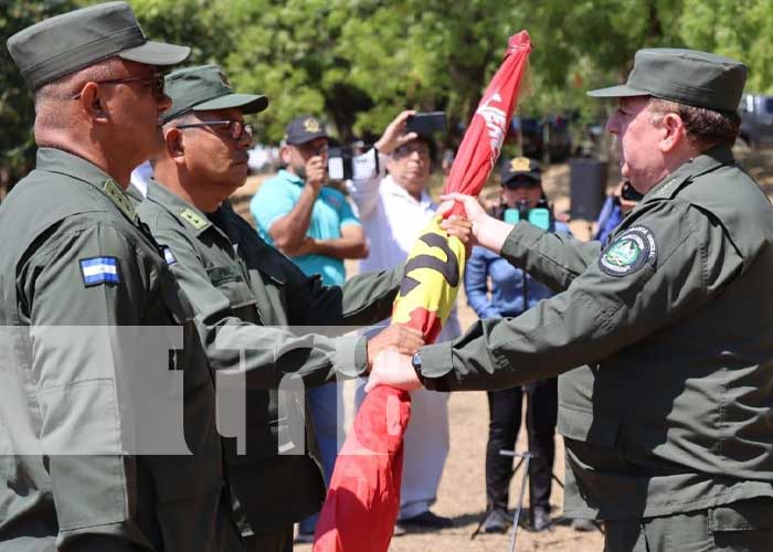Foto: Ejército de Nicaragua realiza traspaso de mando en Chinandega / TN8