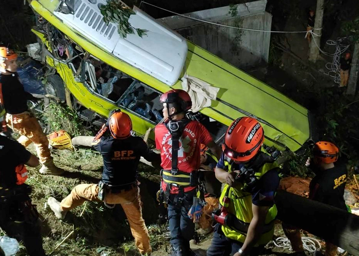 Un accidente de tráfico deja 17 muertos en Filipinas