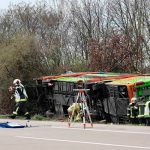 Cinco muertos en accidente de autobús en Alemania