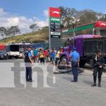 Foto: Mortal accidente de tránsito en Matagalpa / TN8