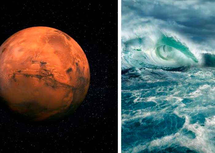 Marte puede tener este impacto en océanos de la Tierra