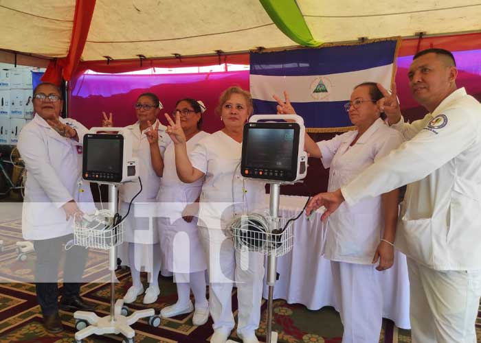 Foto: Nuevos monitores de signos vitales en hospitales de Nicaragua / TN8