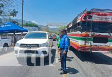 Campaña para reducir accidentes de tránsito en Matagalpa