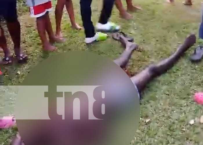 Foto: Matan de forma violenta a un hombre de 36 años en Laguna de Perlas / TN8