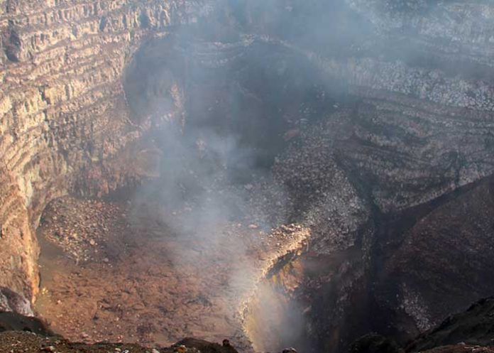 Foto: Actividad desde el Volcán Masaya