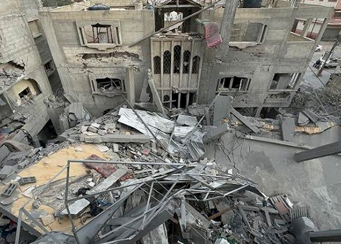 Foto: Devastación en Gaza /cortesía 