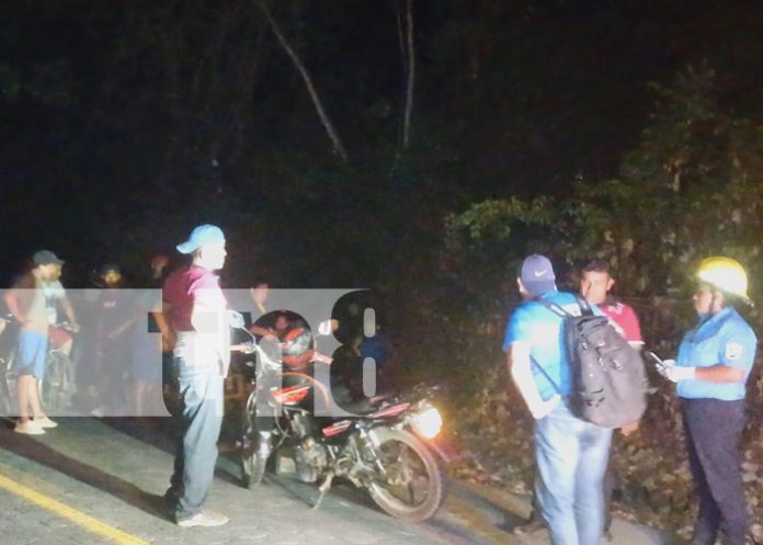 Foto: Accidente de tránsito deja tres personas lesionadas en la Isla de Ometepe/TN8