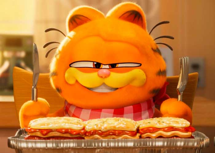 ¿Listos para el estreno de la cinta animada 'Garfield: fuera de casa'? 
