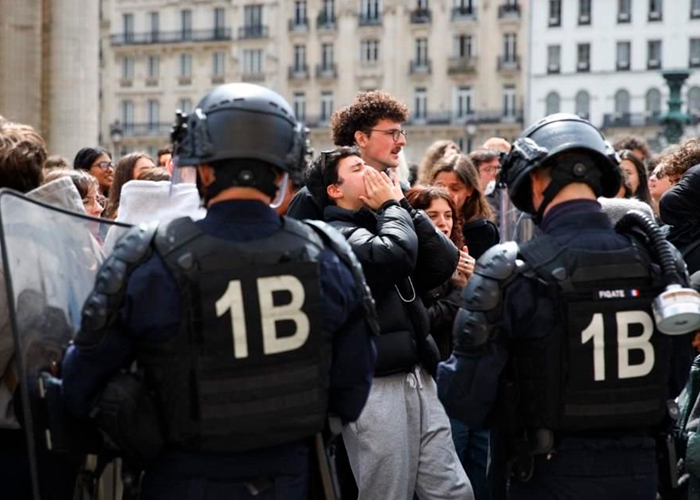 Foto: Tensiones en Francia /cortesía 