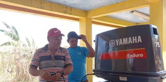 Foto: Gobierno de Nicaragua entrega 80 motores fuera de borda a pescadores de Corn Island / Cortesía